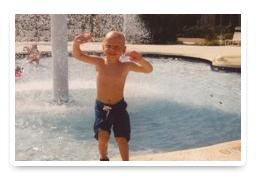 Frankie with alopecia March 2000